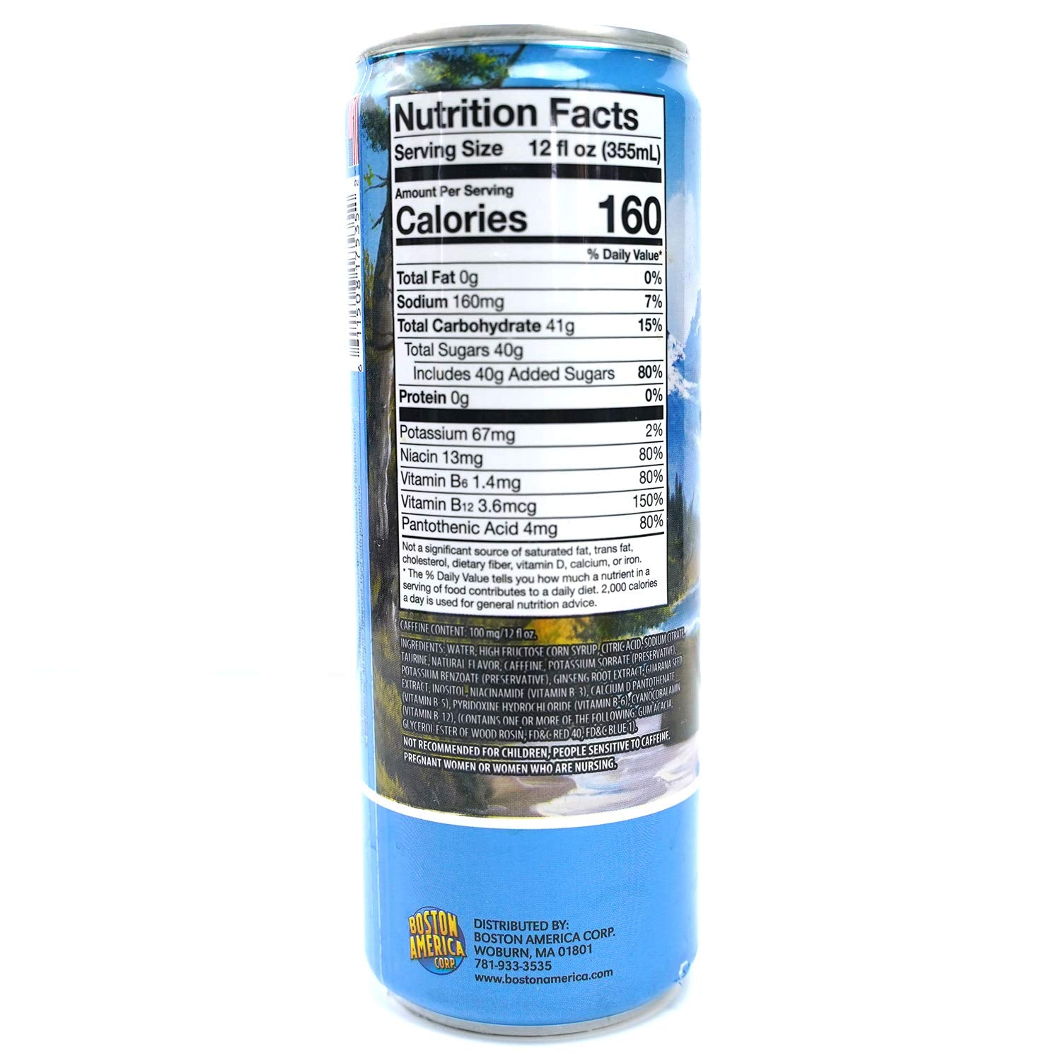 Bob Ross Positive Energy Drink 12 FL OZ (355mL) Can (2 Pack) With 2 GosuToys Stickers