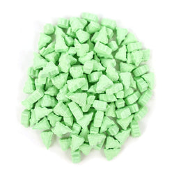 Merry Bob Ross Sweaters Happy Tree Shaped Green Apple Sour Candy (2 Pack) with 2 GosuToys Stickers
